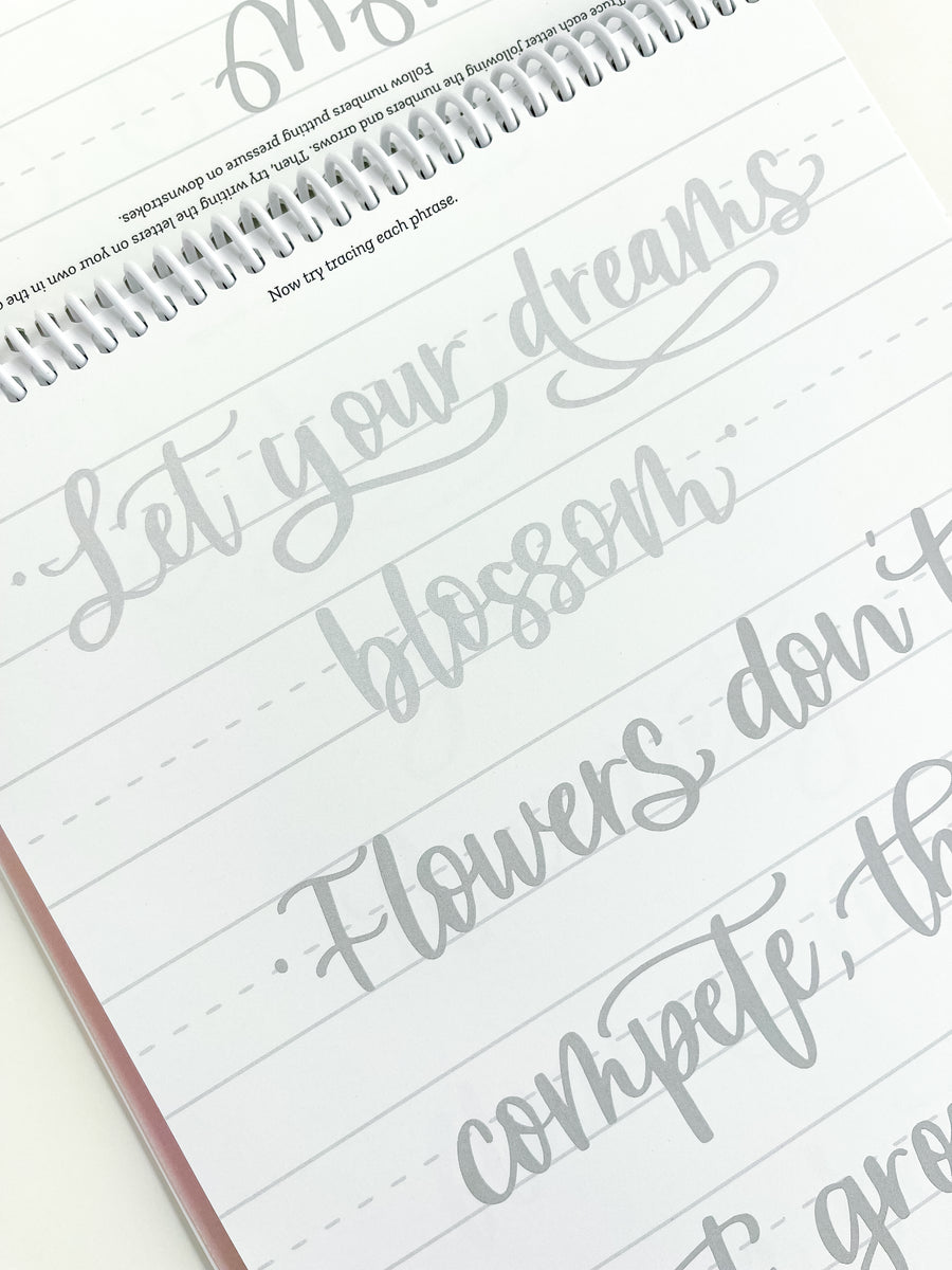 Mindful Lettering for Fun Kit: Flower Edition