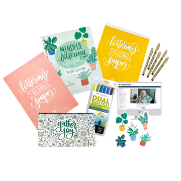 Mindful Lettering for Fun Kit: Plant Edition - Black Friday Bundle