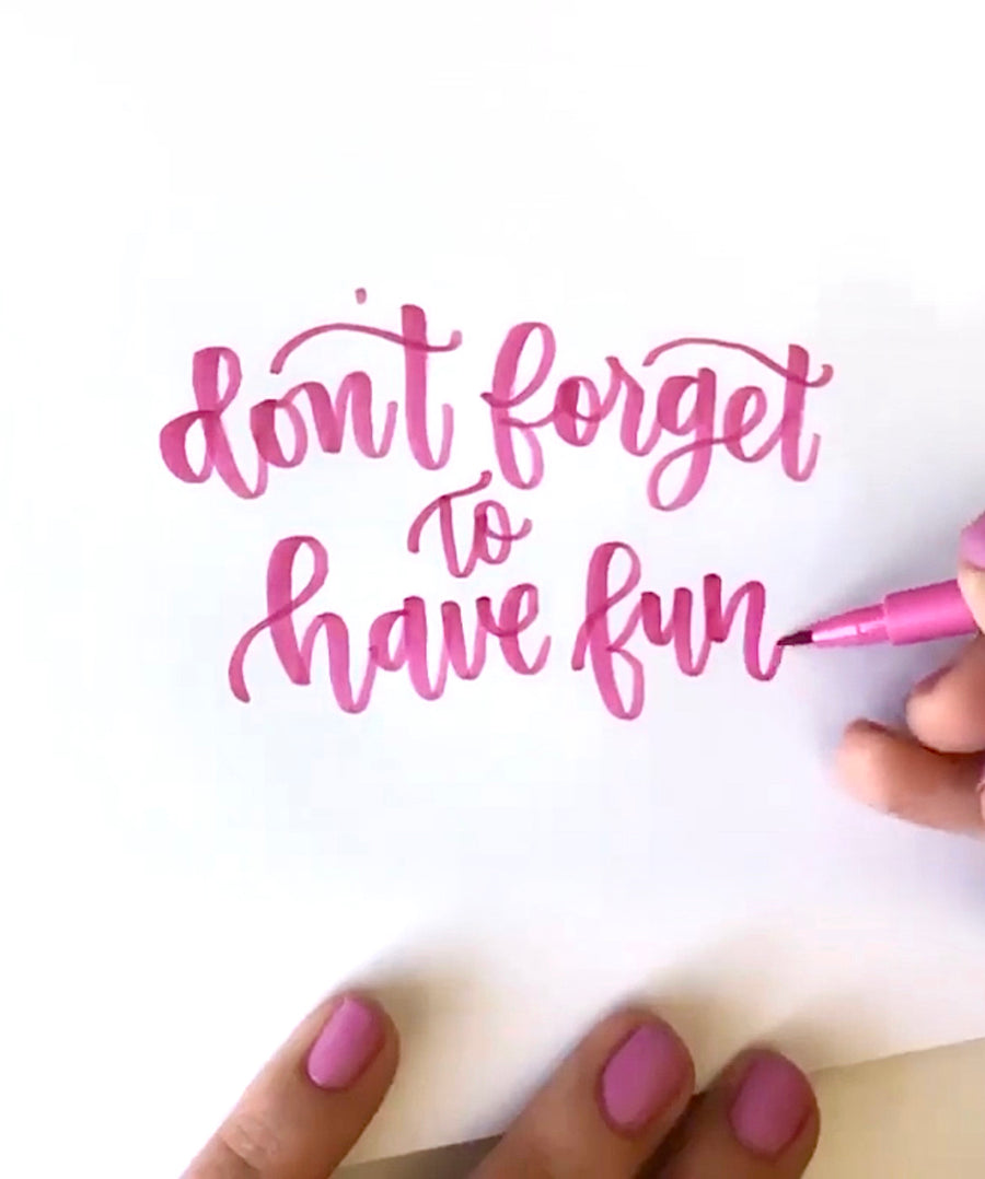 Pad Lettering Design Lettering Blank Paper Pad – Hand Lettered Design