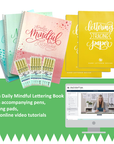 Daily Mindful Lettering - 3 Book Bundle