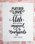 Mature Love has a Bliss - Digital Download