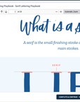Add Style with Serifs