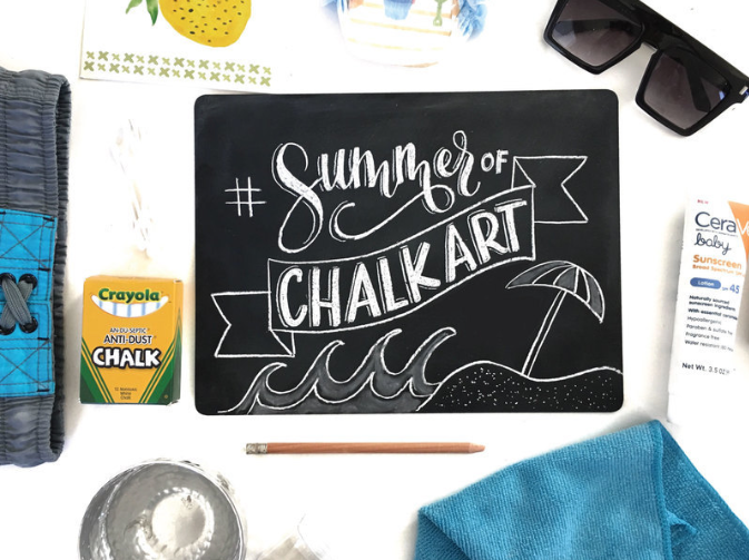 My #1 Tip for Chalk Art – Hand Lettered Design