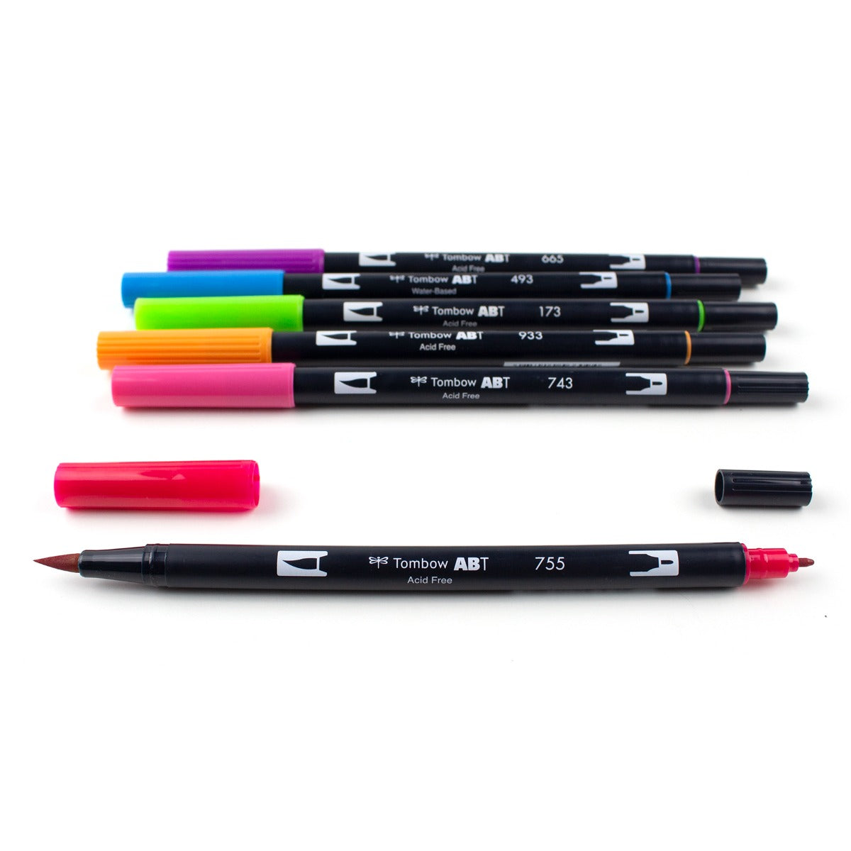 Bright 6-pack - Dual Brush Pens