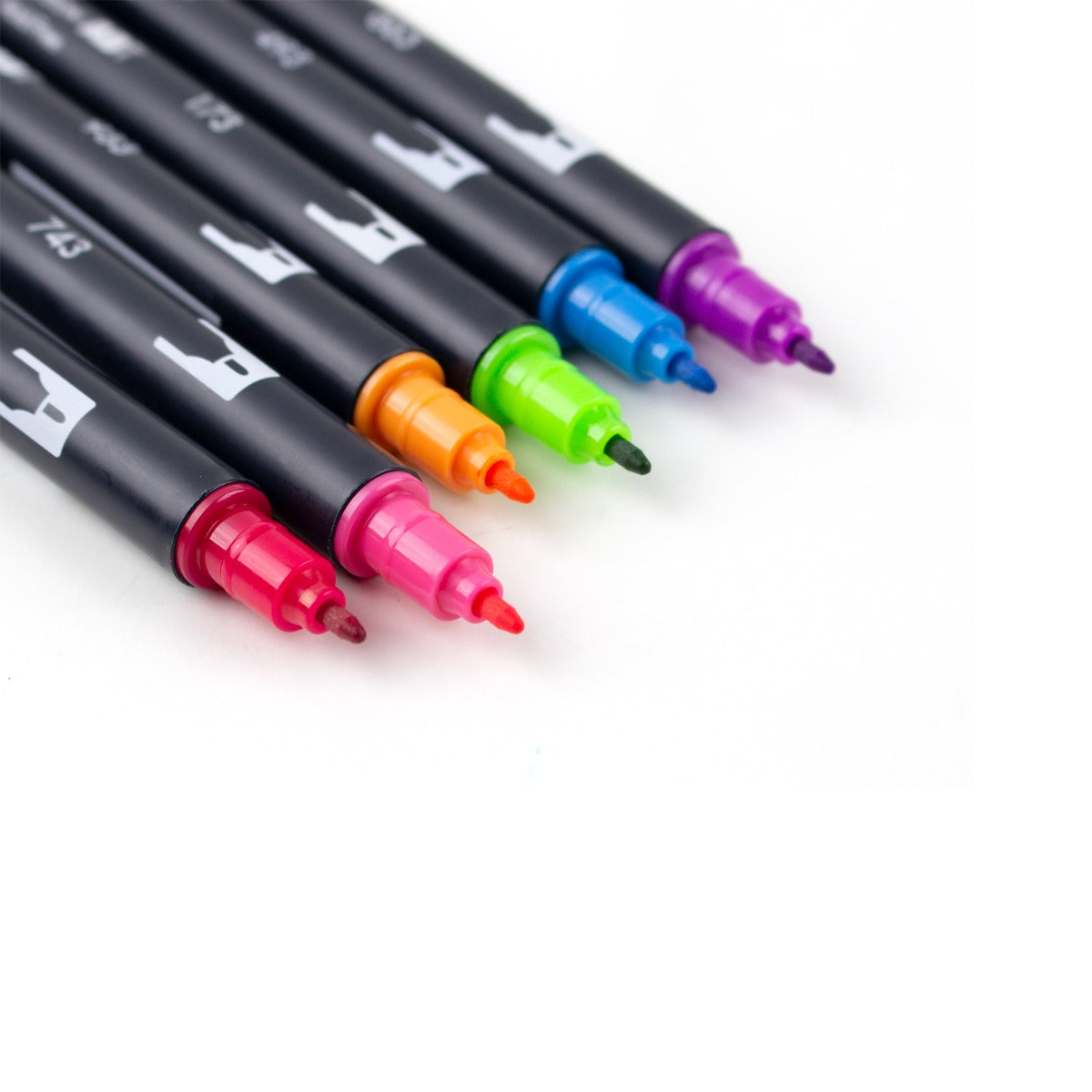 Bright 6-pack - Dual Brush Pens