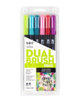 Tropical 6-pack - Dual Brush Pens