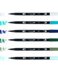 Wonderland 6-Pack - Dual Brush Pens