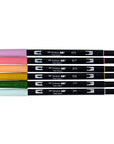 Teatime 6-pack - Dual Brush Pens