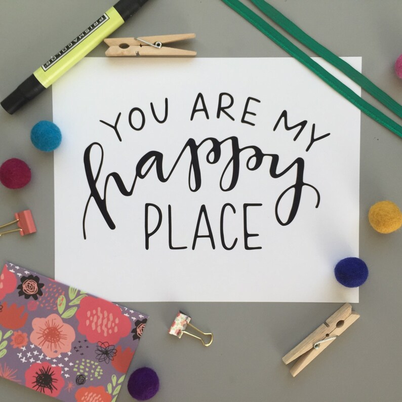 You Are My Happy Place - Digital Download