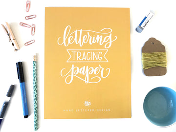 Lettering Tracing Paper Pad