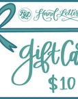 Digital Gift Card