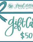 Digital Gift Card