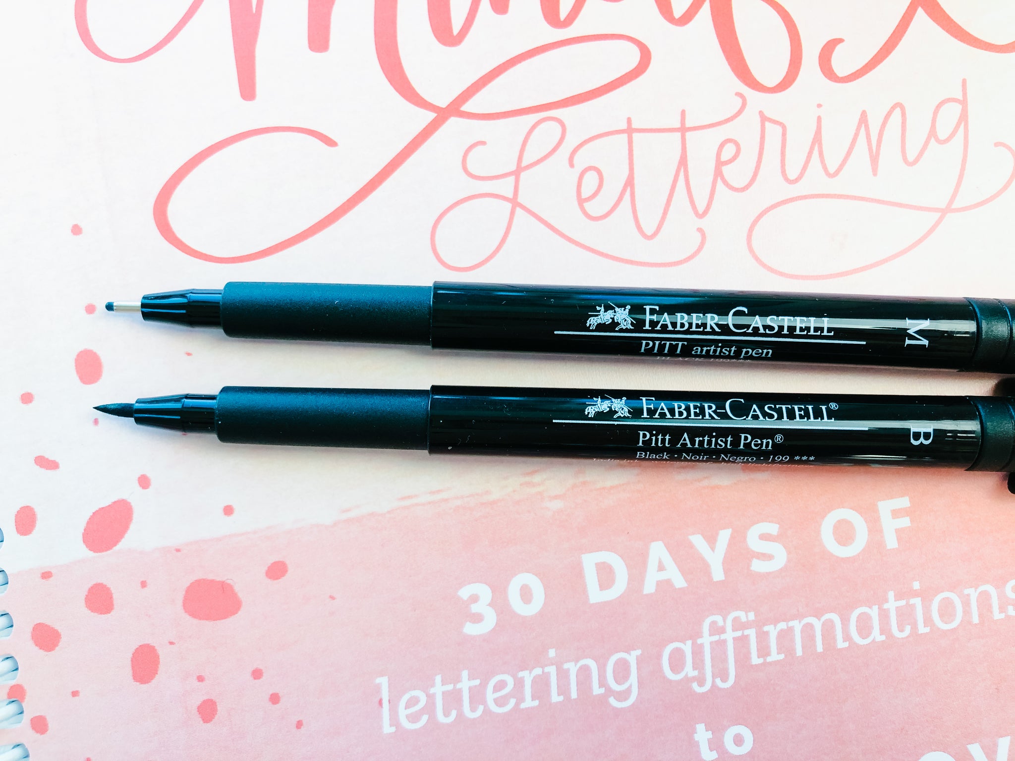 Daily Mindful Lettering Kit: Live With Love – Hand Lettered Design