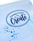 Spiral Notebook - Committed to Create