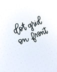 Spiral Notebook - Committed to Create