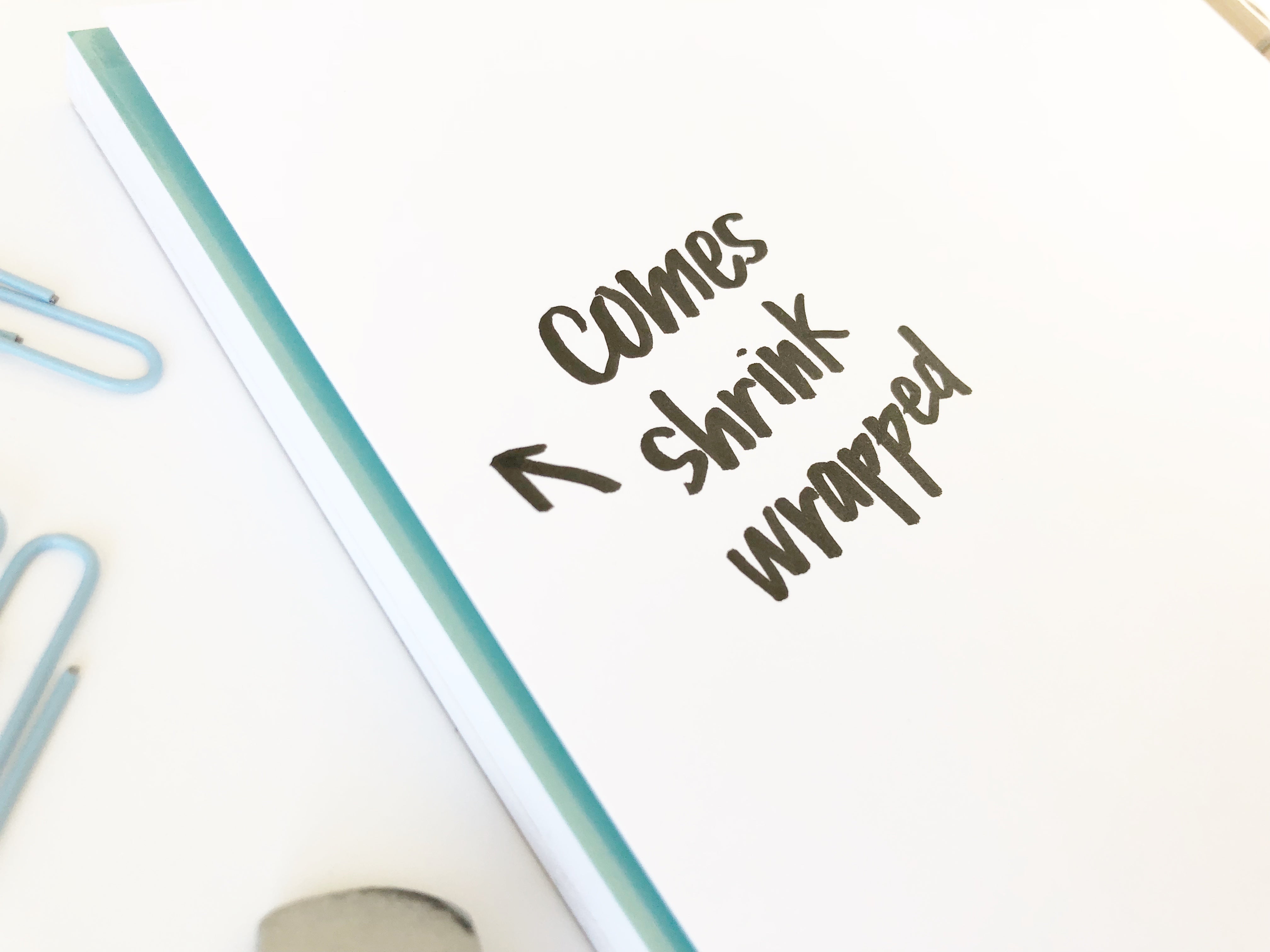 Lettering Final Design Cardstock