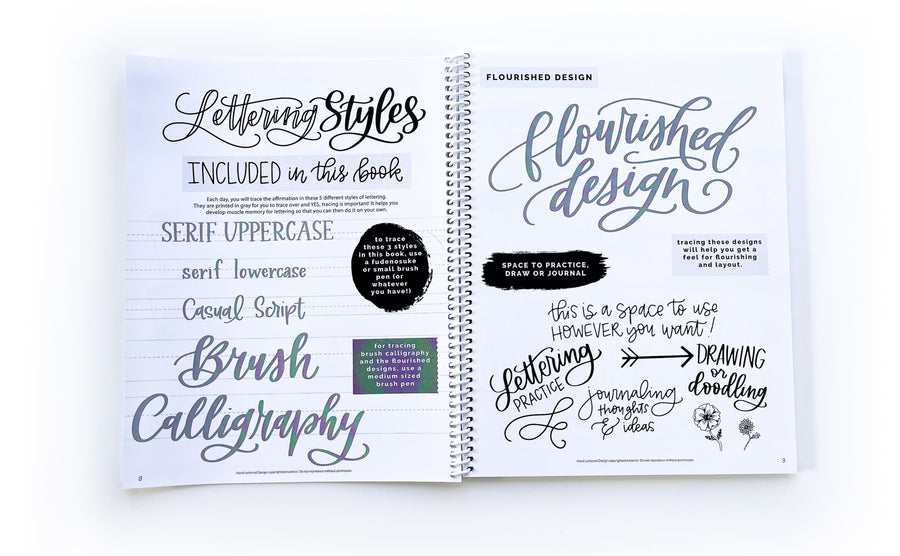 Hand-Lettering and Calligraphy for Stress Relief