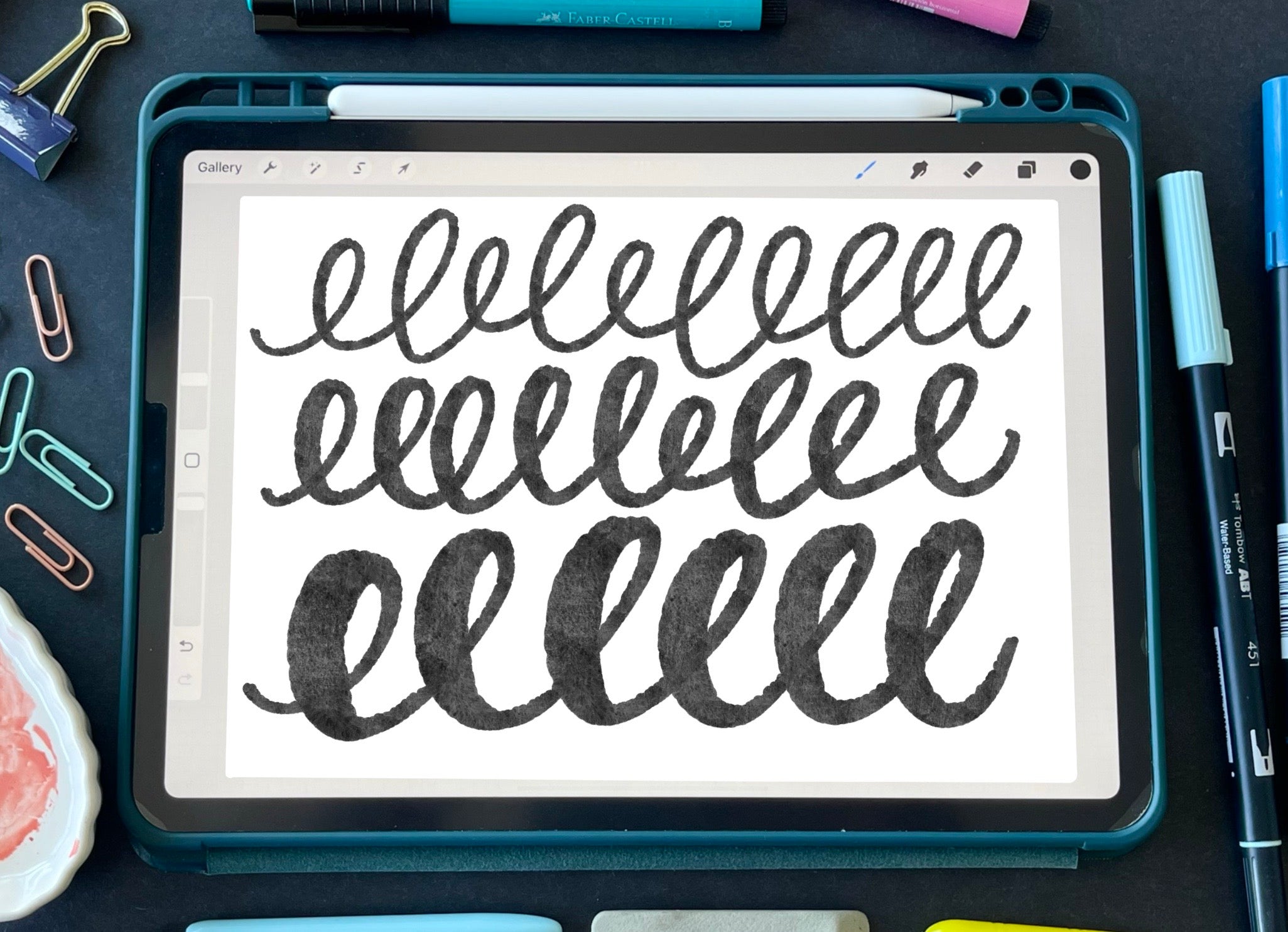 HLD Water Procreate Brush