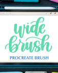 HLD Wide Procreate Brush