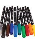 Primary Colors 10-Pack - Dual Brush Pens