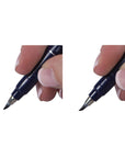 Fudenosuke Brush Pen, Hard Tip, Black